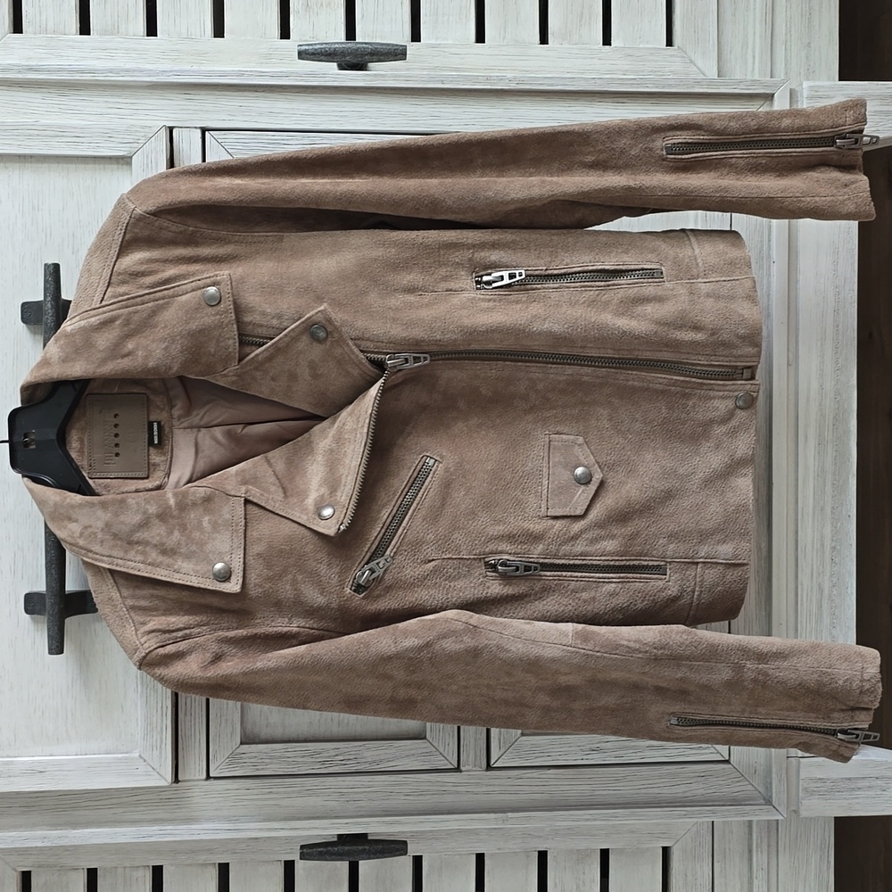 Blank NYC French Taupe Suede Jacket - M